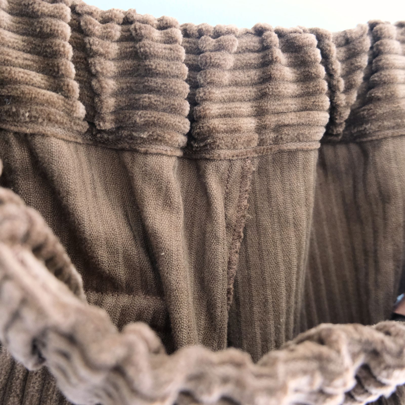 【残り1点】WIDE-WALE CORDUROY CARGO PANTS（BROWN）