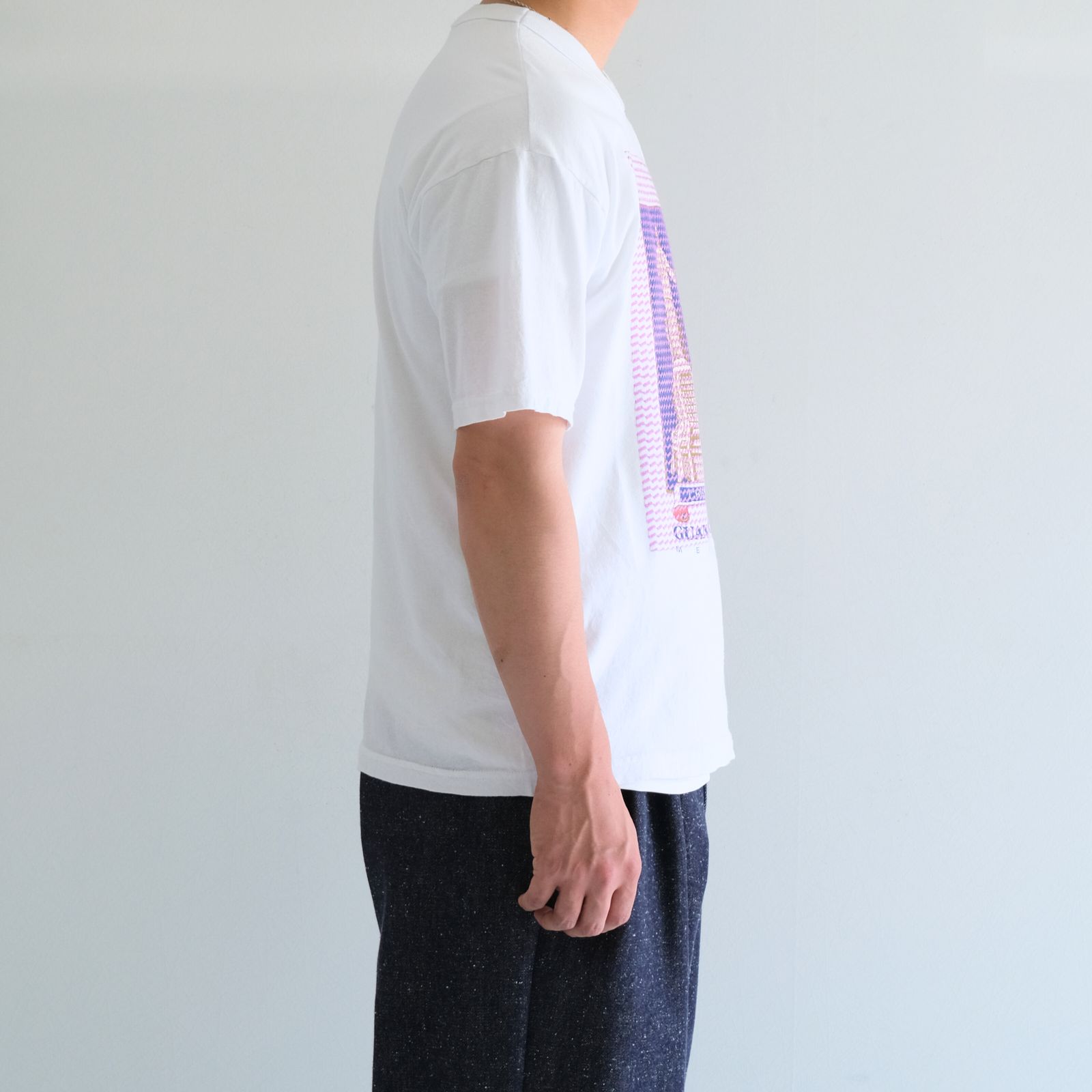 REWORK EMBROIDERY TEE - Blurred print - / Tシャツ / 刺繍 / アソート / 1