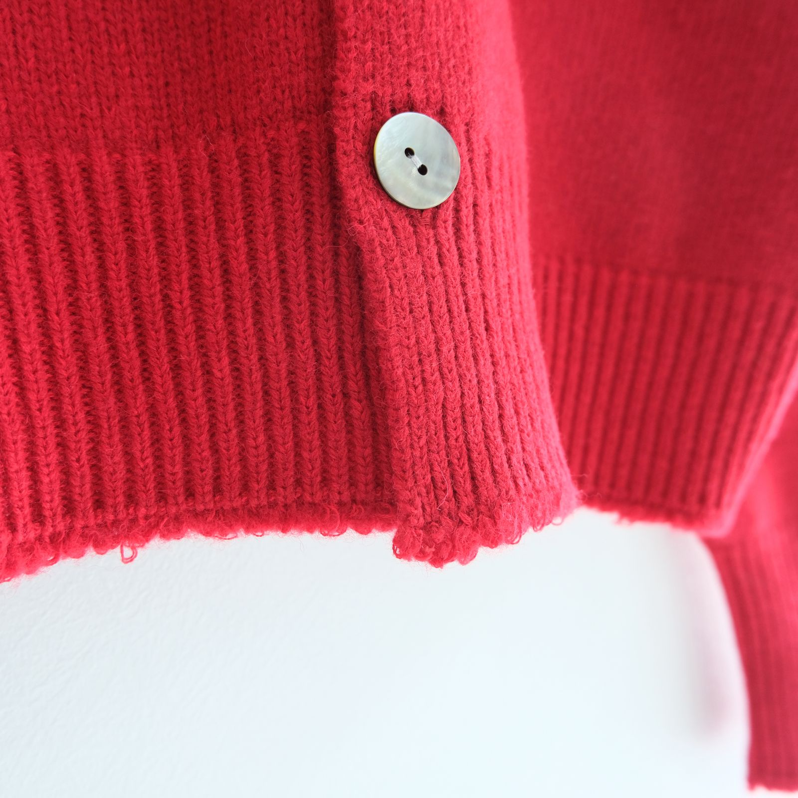 【残り1点】THE BIRD CARDIGAN（RED）