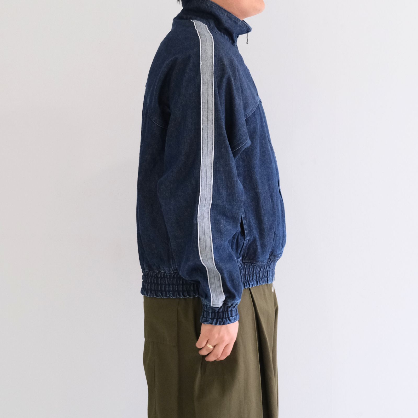 SELVAGE DENIM TRUCK JACKET / トラックジャケット / デニム / セルヴィッチ / INDIGO WASH