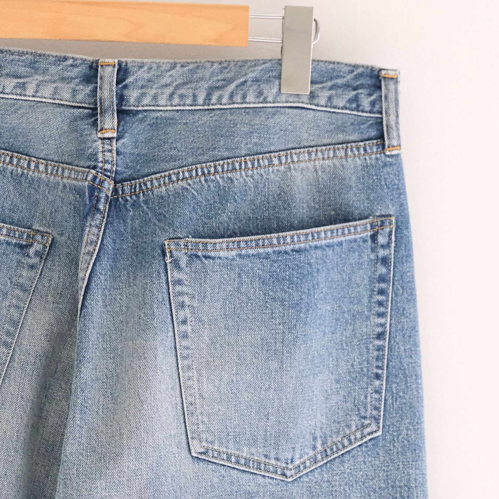 ULTERIOR - VINTAGE WASHED SELVEDGE DENIM 5P PANTS ULTERIOR - VINTAGE WASHED SELVEDGE DENIM 5P PANTS