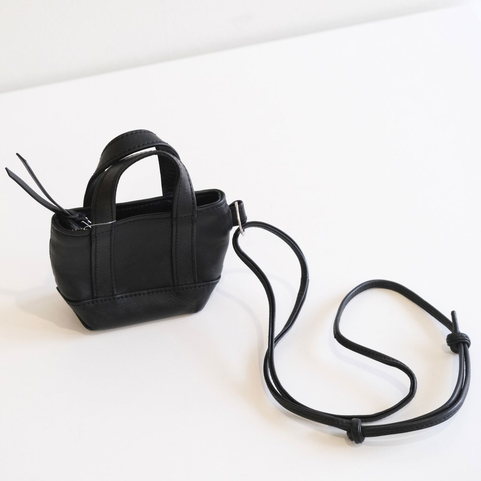 【残り1点】MINI TOTE BAG（BLACK）