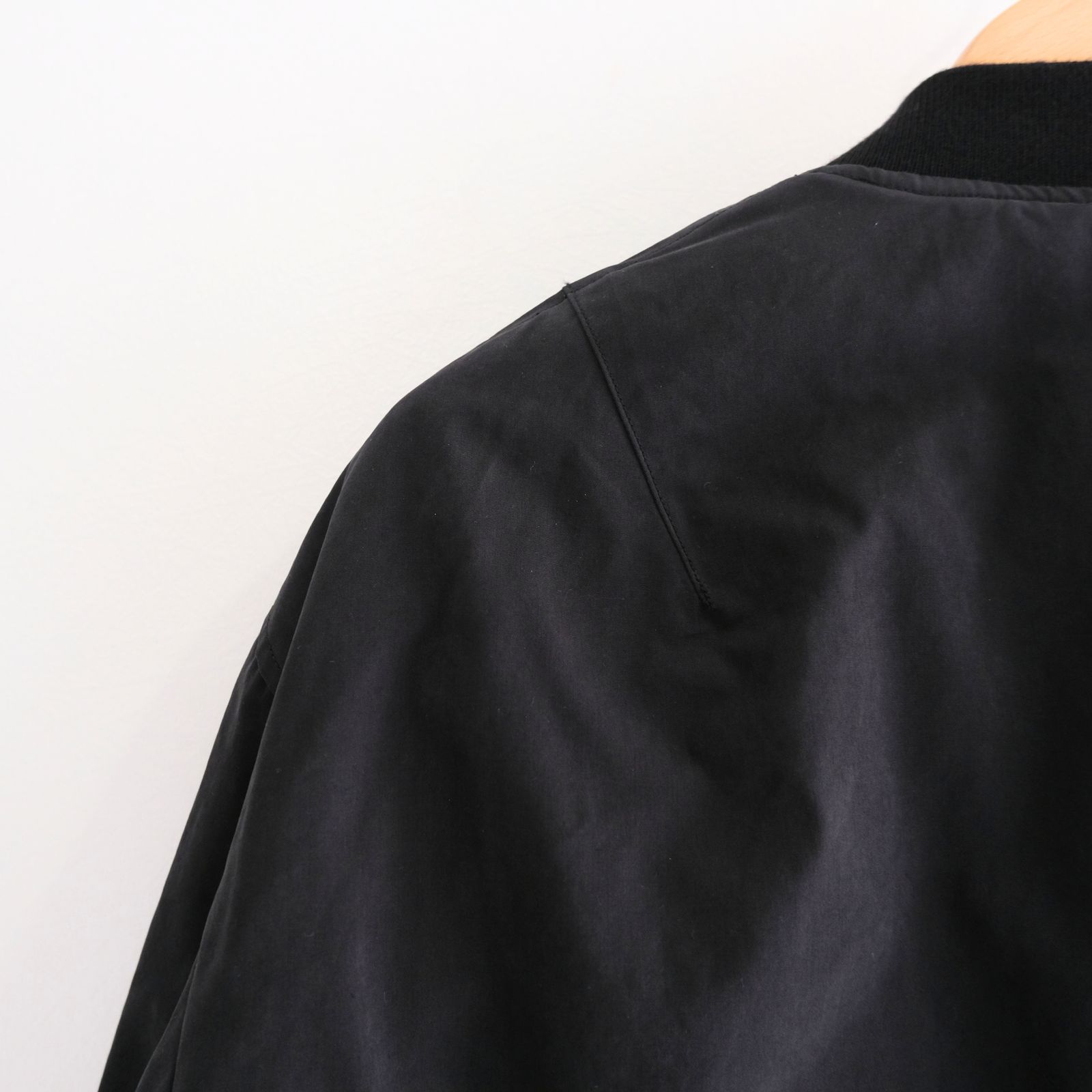 【残り1点】WAXED WEATHER FLIGHT JKT（INK BLACK）