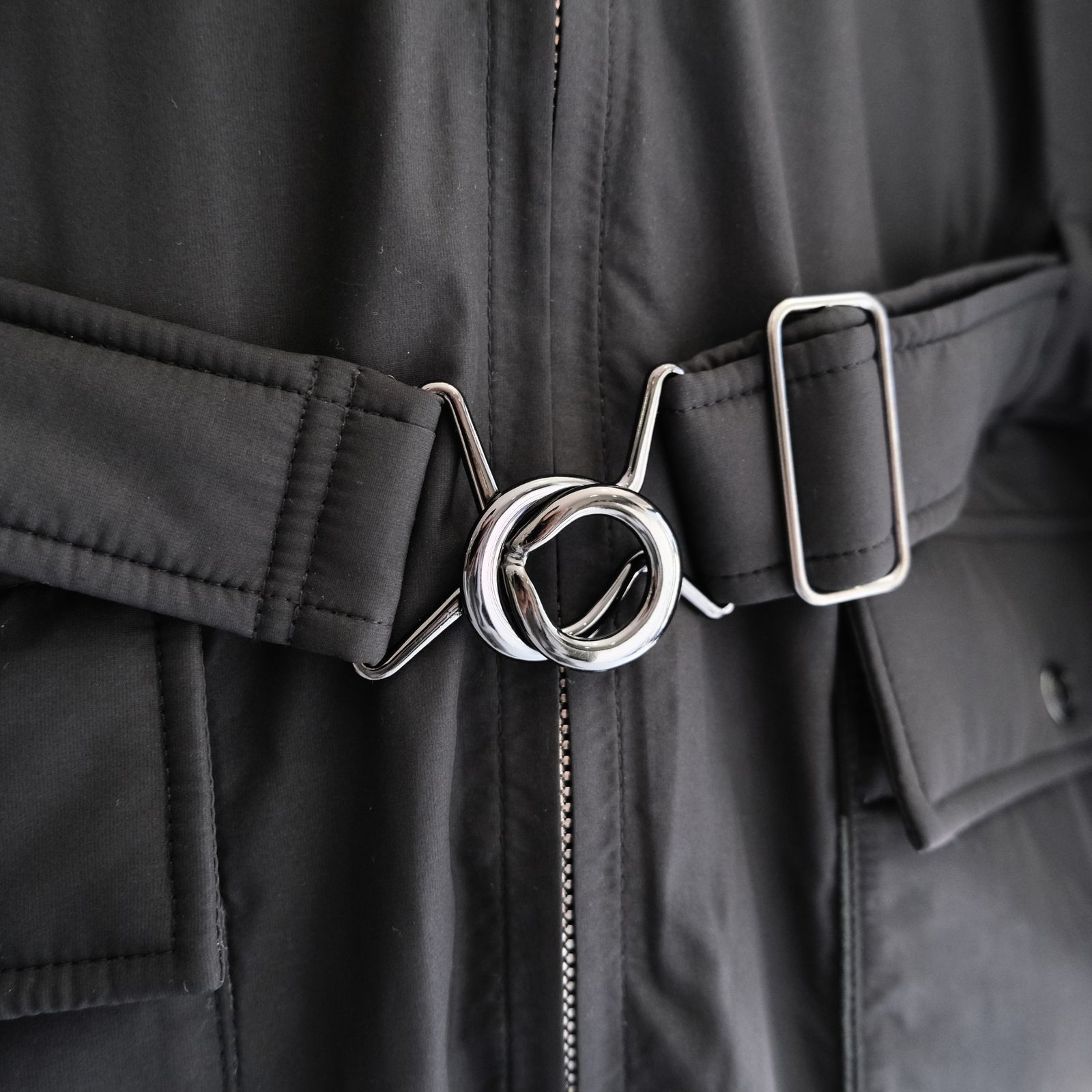 【残り1点】"KATAHDIN"  Water-repellent Down Half Coat（BLACK）