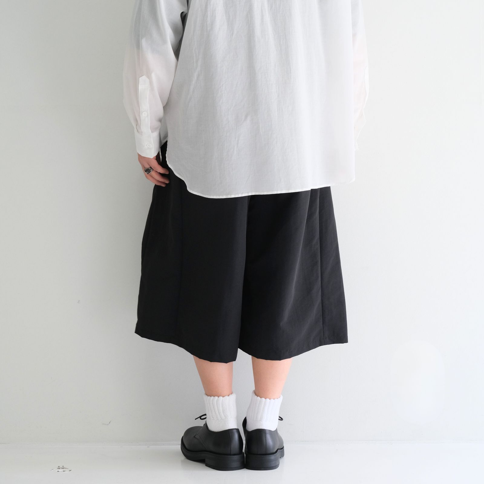 Nylon Buggy Half Pants / ナイロン バギー ハーフ パンツ（Black）