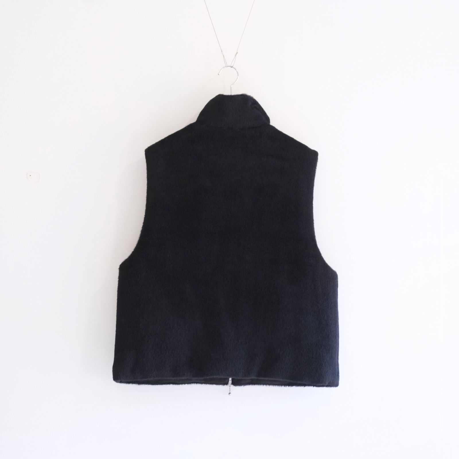 【残り1点】MERELY SURI ALPACA INUIT FUR VEST（BLACK MINK）
