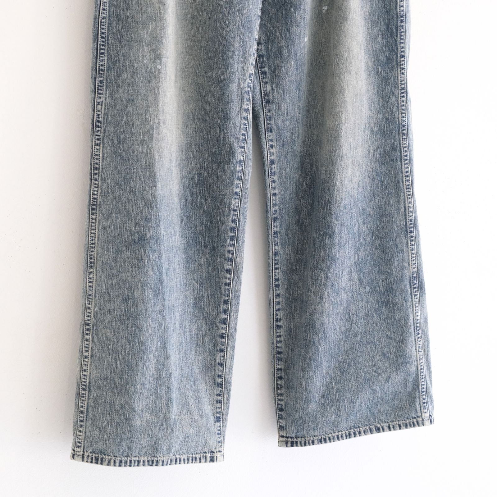FADED LIGHT DENIM WORK PANTS（FADED BLUE）