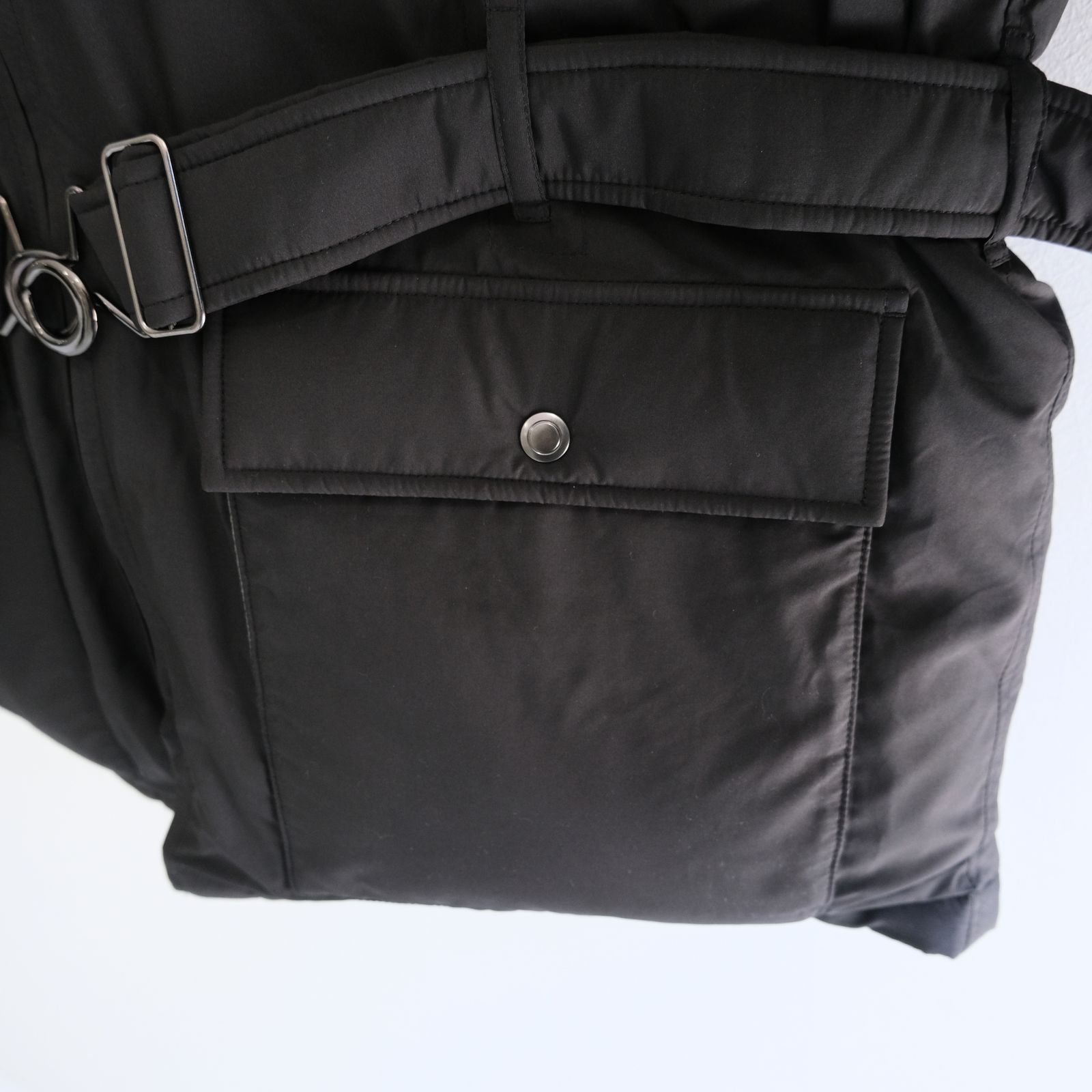 【残り1点】"KATAHDIN"  Water-repellent Down Half Coat（BLACK）