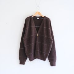 MOHAIR BOARDER CARDIGAN（BROWN）