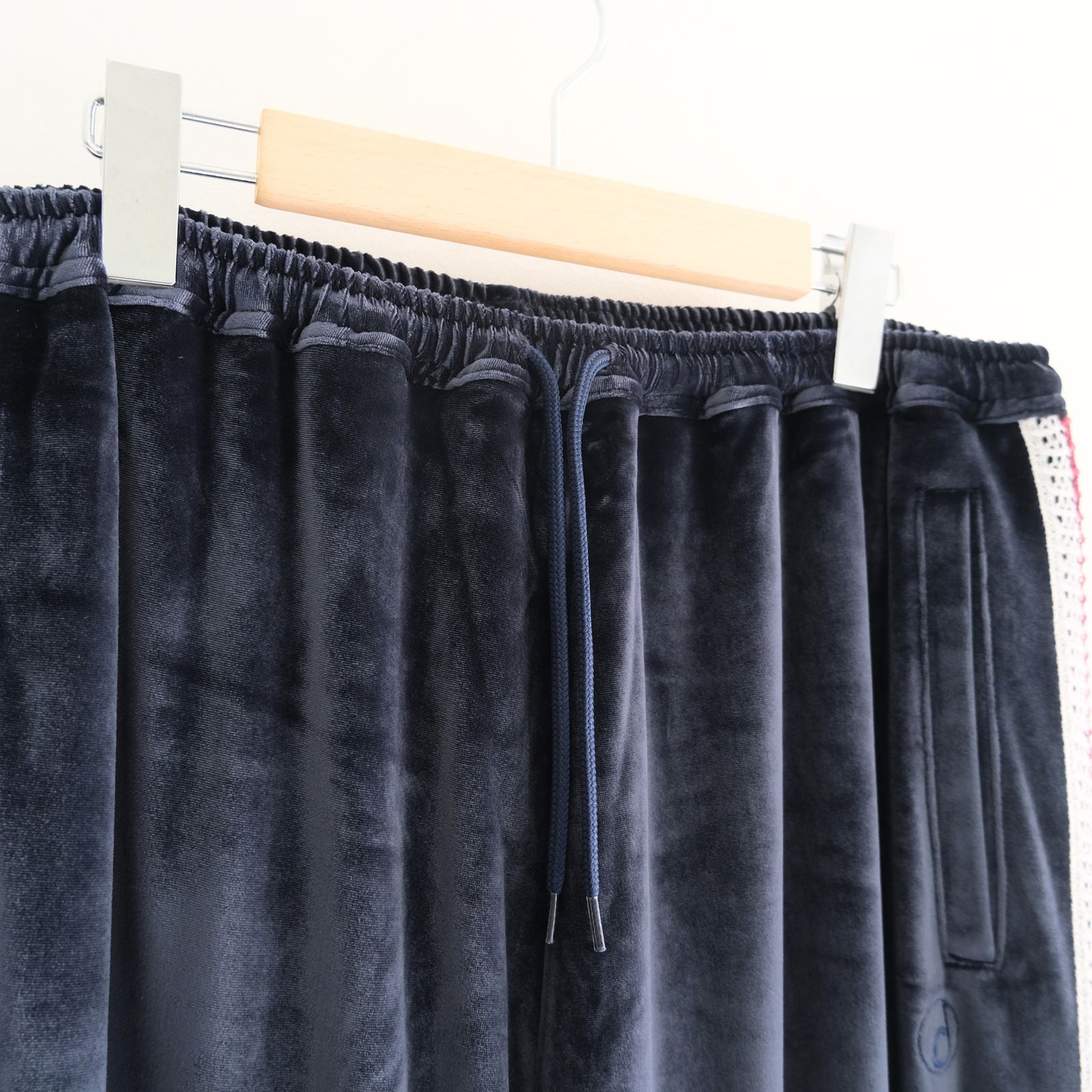 VELOUR TRACK PANT（NAVY）