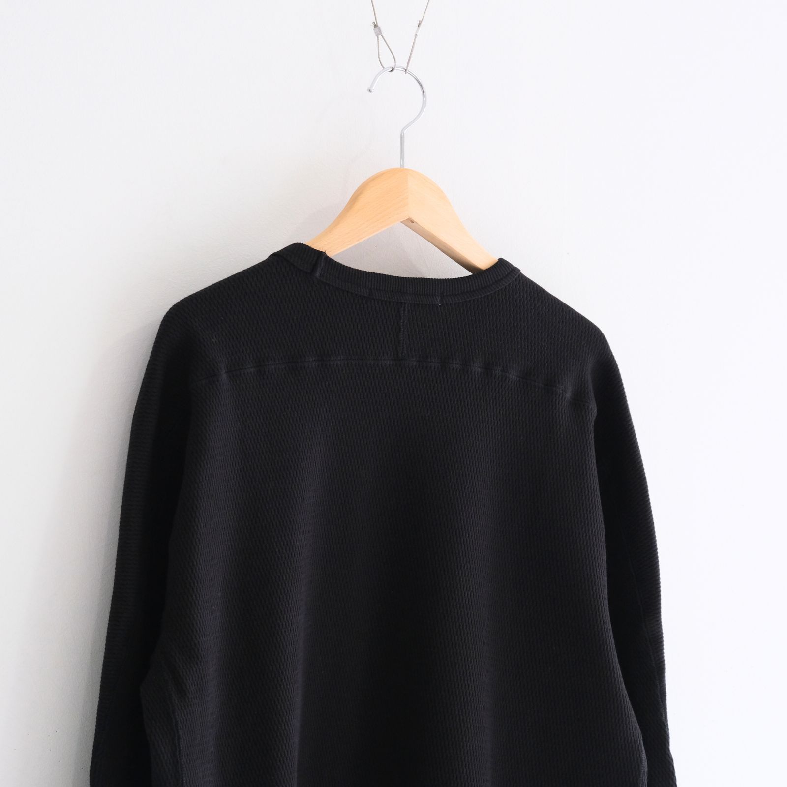 HEAVY WEIGHT THERMAL SHIRTS / サーマル / ロンT / ロングスリーブTシャツ / Black