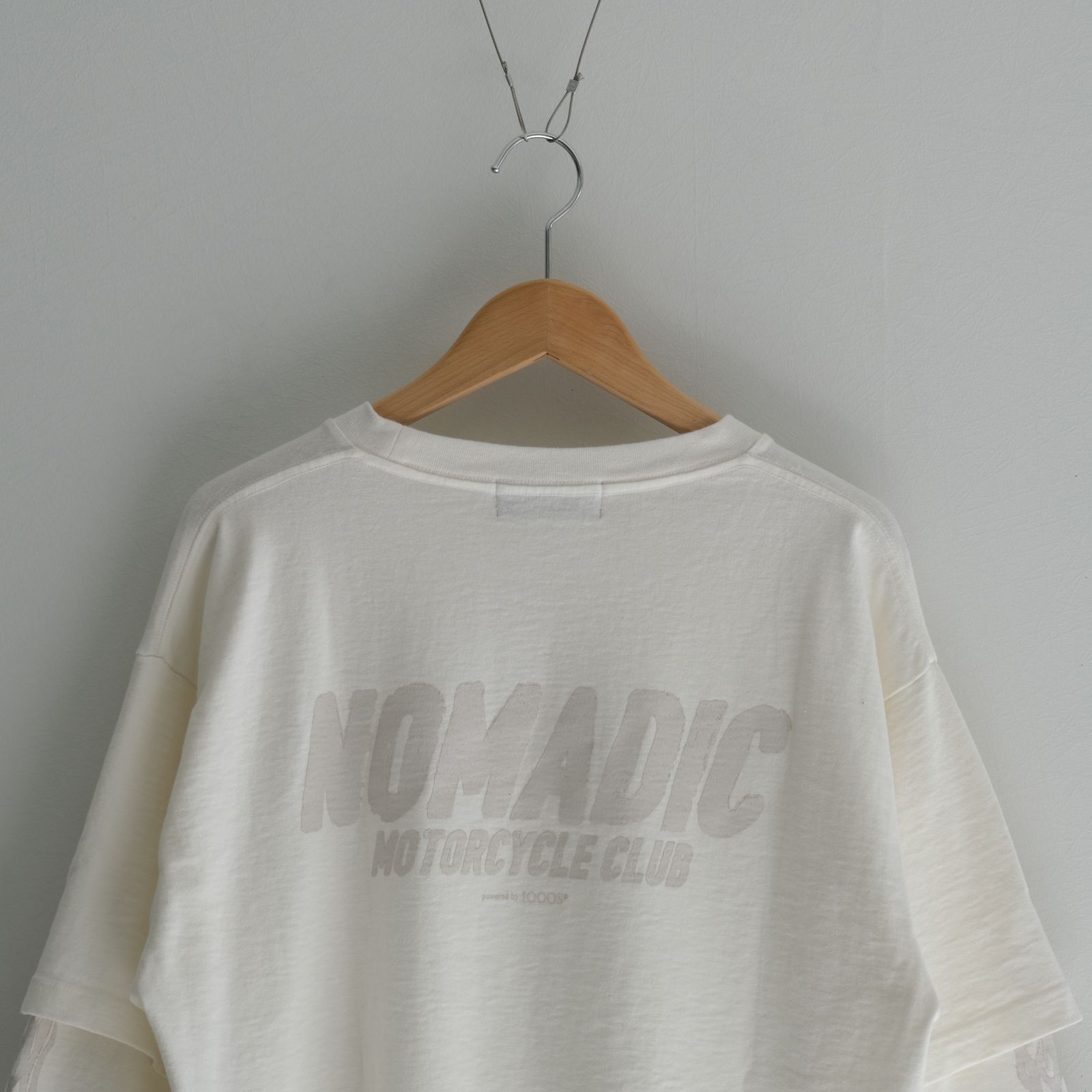 MC LAYERED LS TEE / ロングスリーブ / レイヤード / プリント /  OFF WHITE