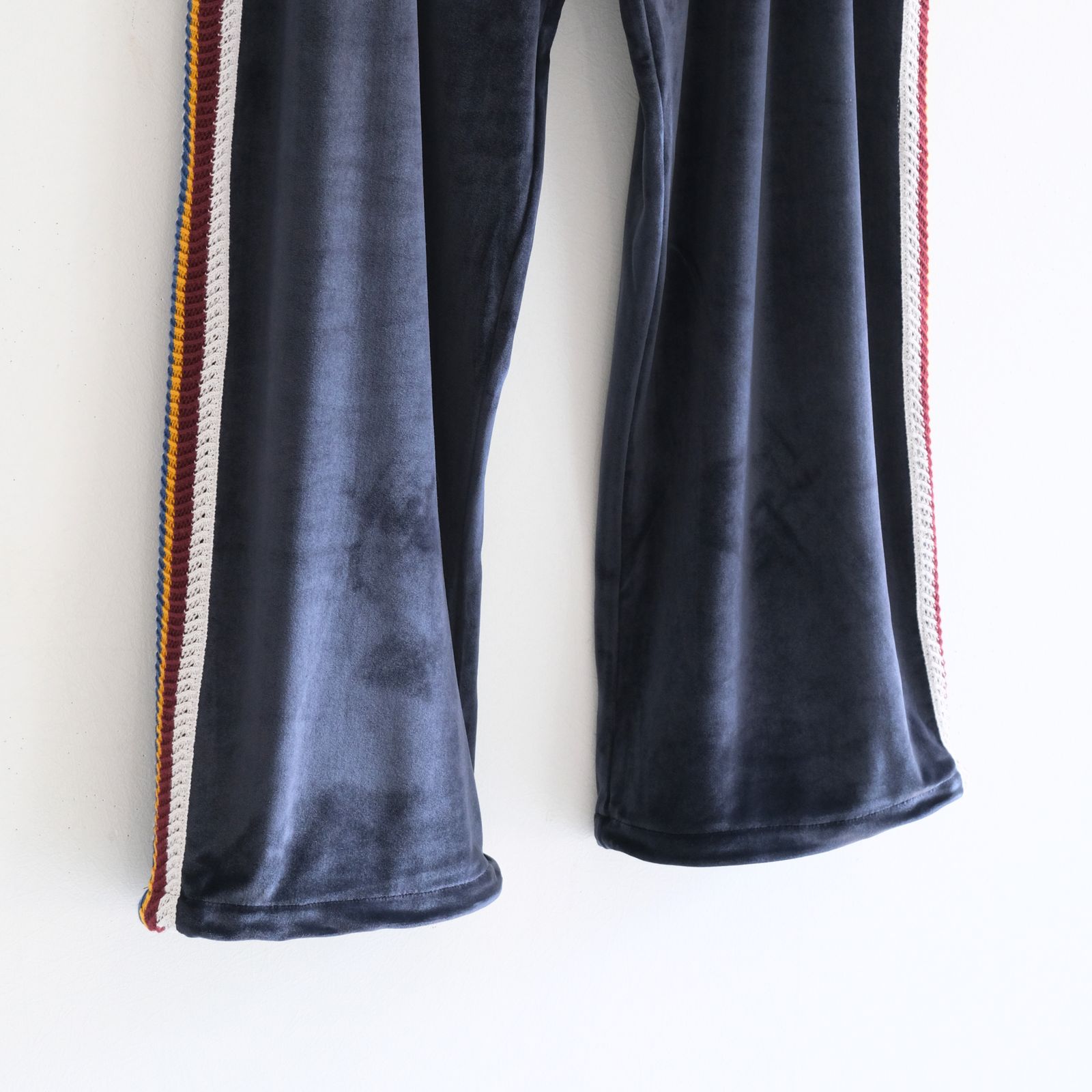 VELOUR TRACK PANT（NAVY）
