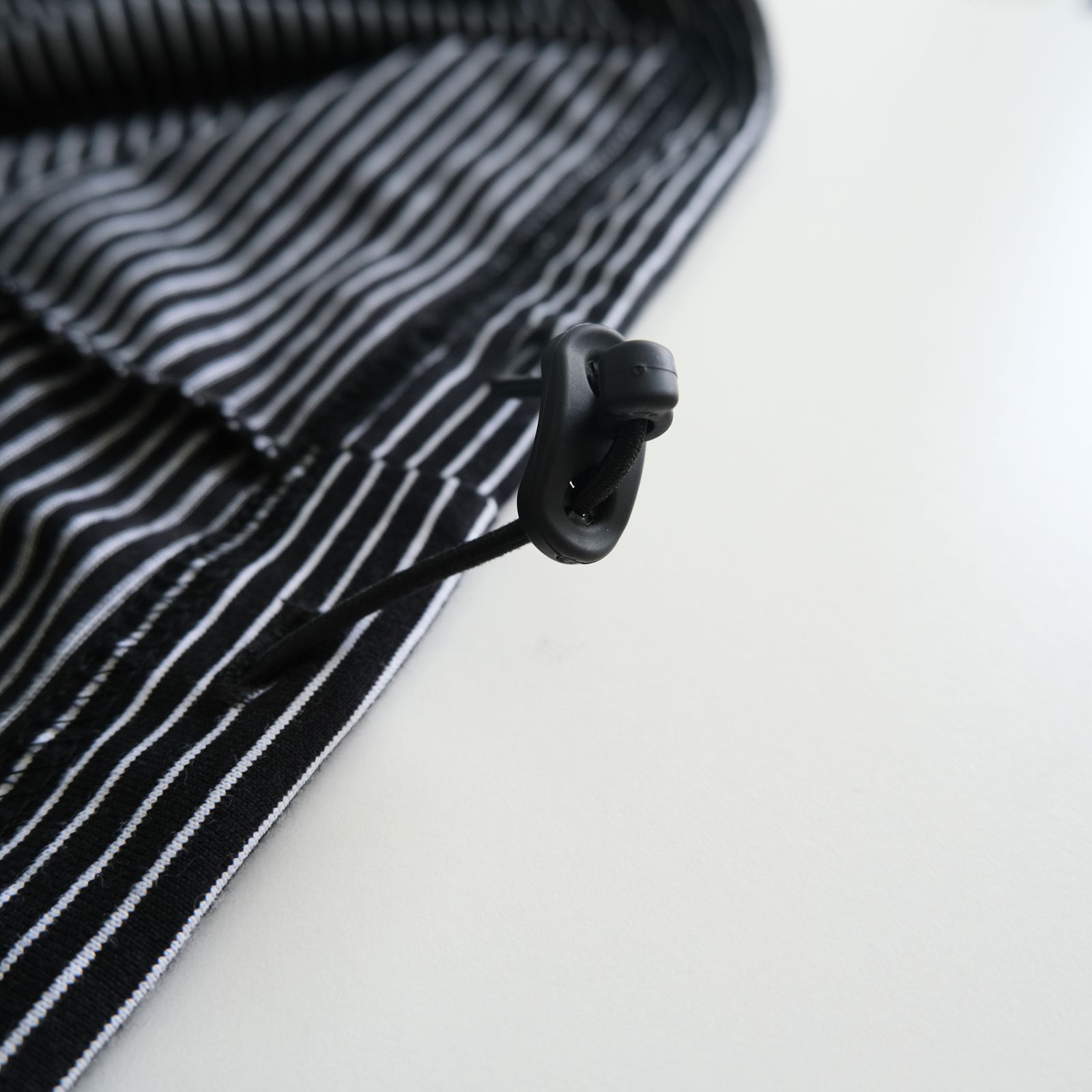 BALLOON BORDER SHORT SLEEVE T-SHIRT / Tシャツ / バルーン / ボーダー / BLACK × WHITE
