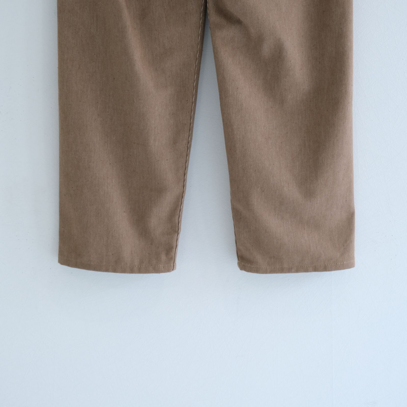 5PK COTTON PIQUE WIDE PANTS / Unstained / organic cotton / パンツ / D.Brw