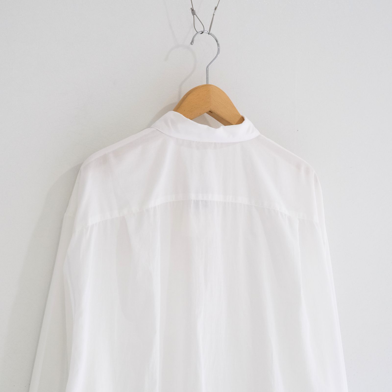 Superior Cotton Wide Shirts / スペリオール コットン ワイド シャツ（White）
