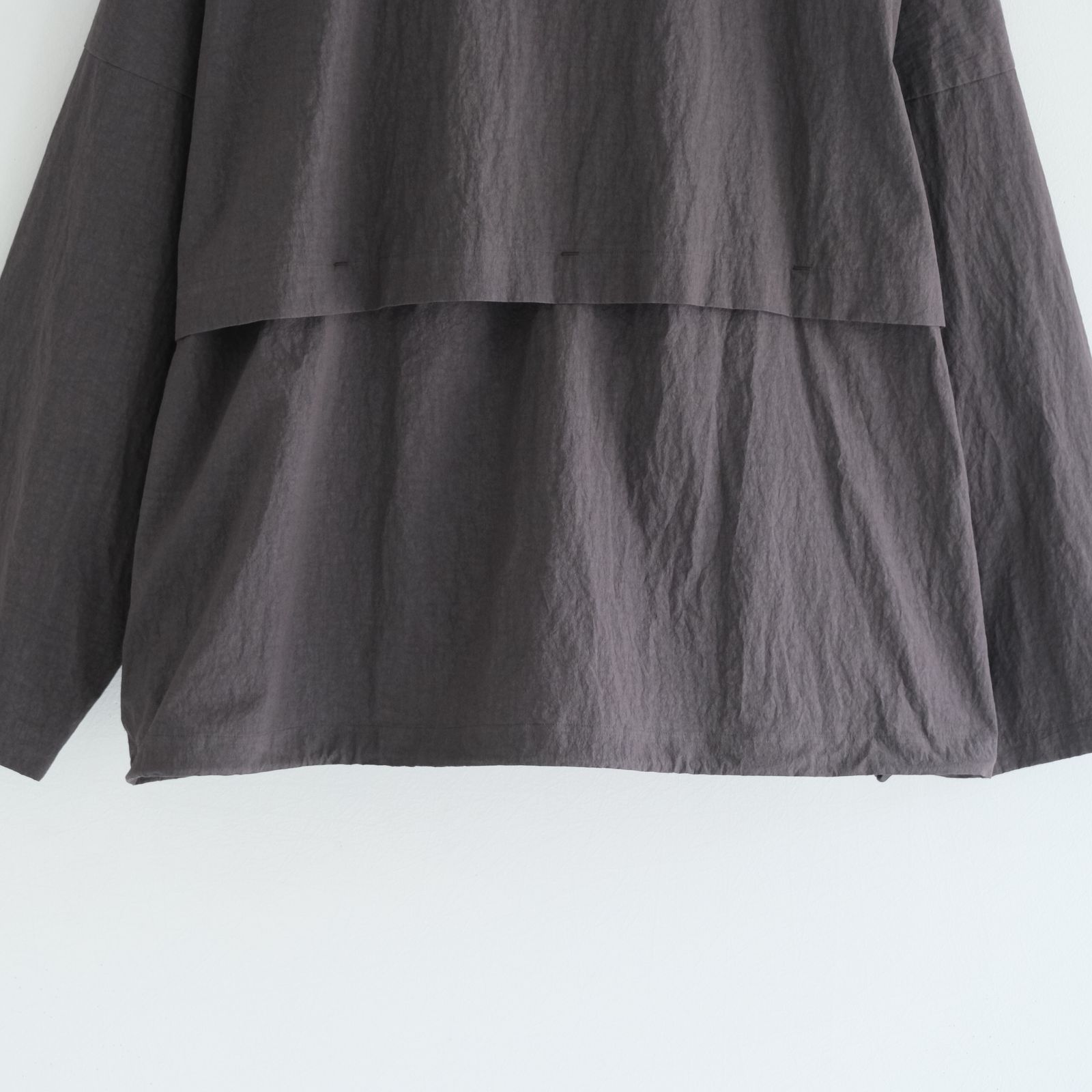 COTTON NYLON TRACK JACKET / トラックジャケット / コットンナイロン / TAUPE