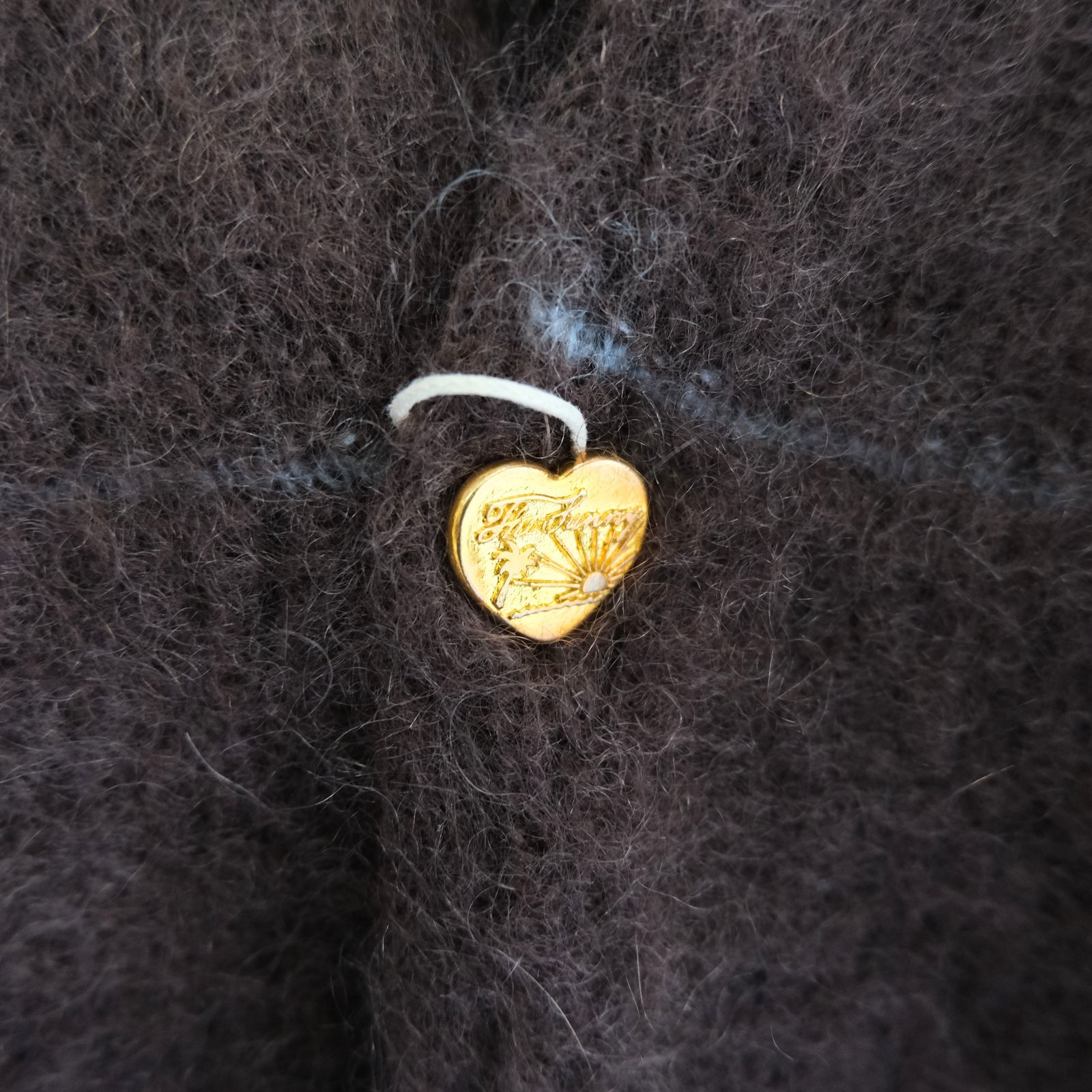 MOHAIR BOARDER CARDIGAN（BROWN）