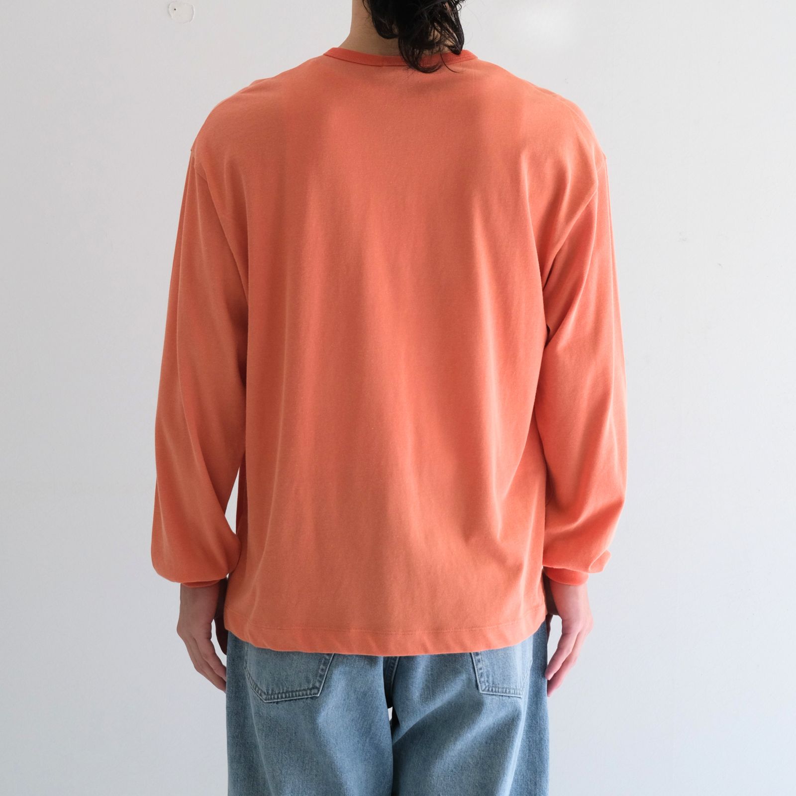 【人気】Henley テンジク T フェイデッドツイストテンジクヘンリーネックトップ - アルテリア