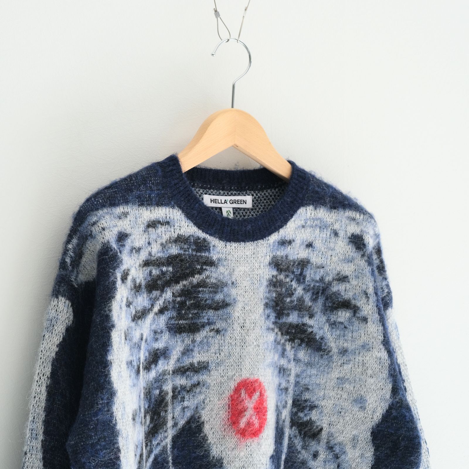 Target Knit Sweater / ニット / セーター / モヘア / BLUE