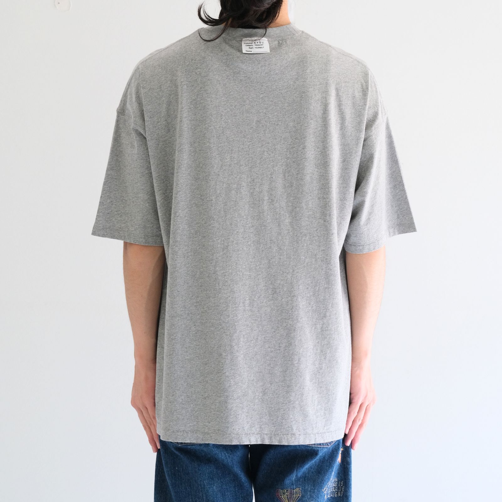 "TEE-NS".11 Counting sheep Tee / "TEE-NS".11 カウンティング シープ Tシャツ（HEATHER GRAY）