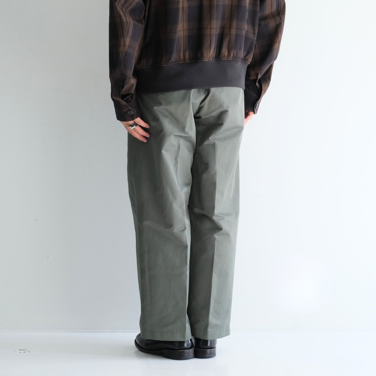 Recycle NC- Stam / パンツ / コットンナイロン / Luster khaki