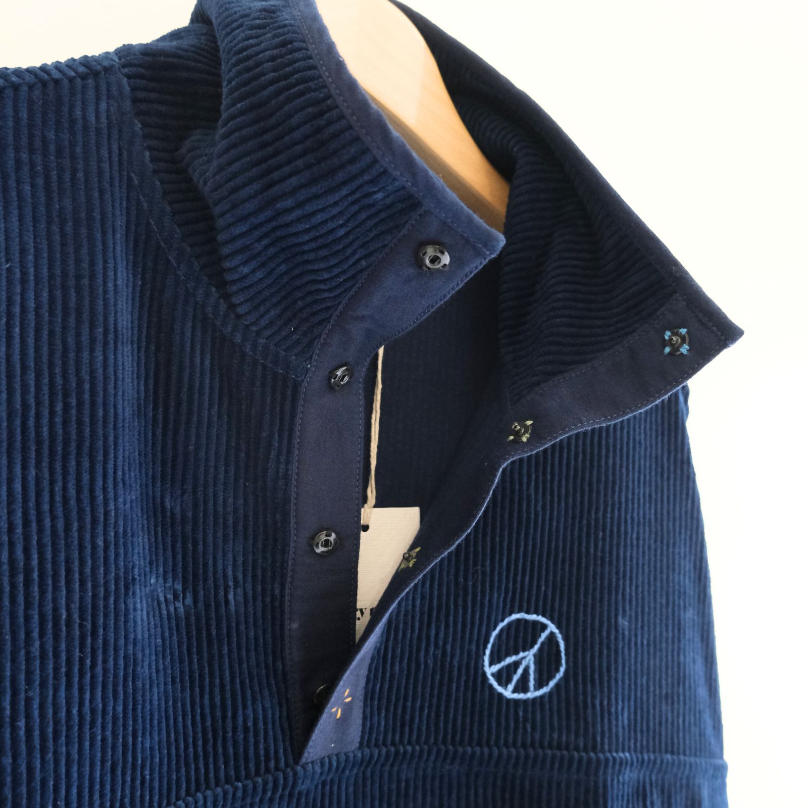 POLITE PULLOVER / ポライトプルオーバー（INDIGO CORDUROY）