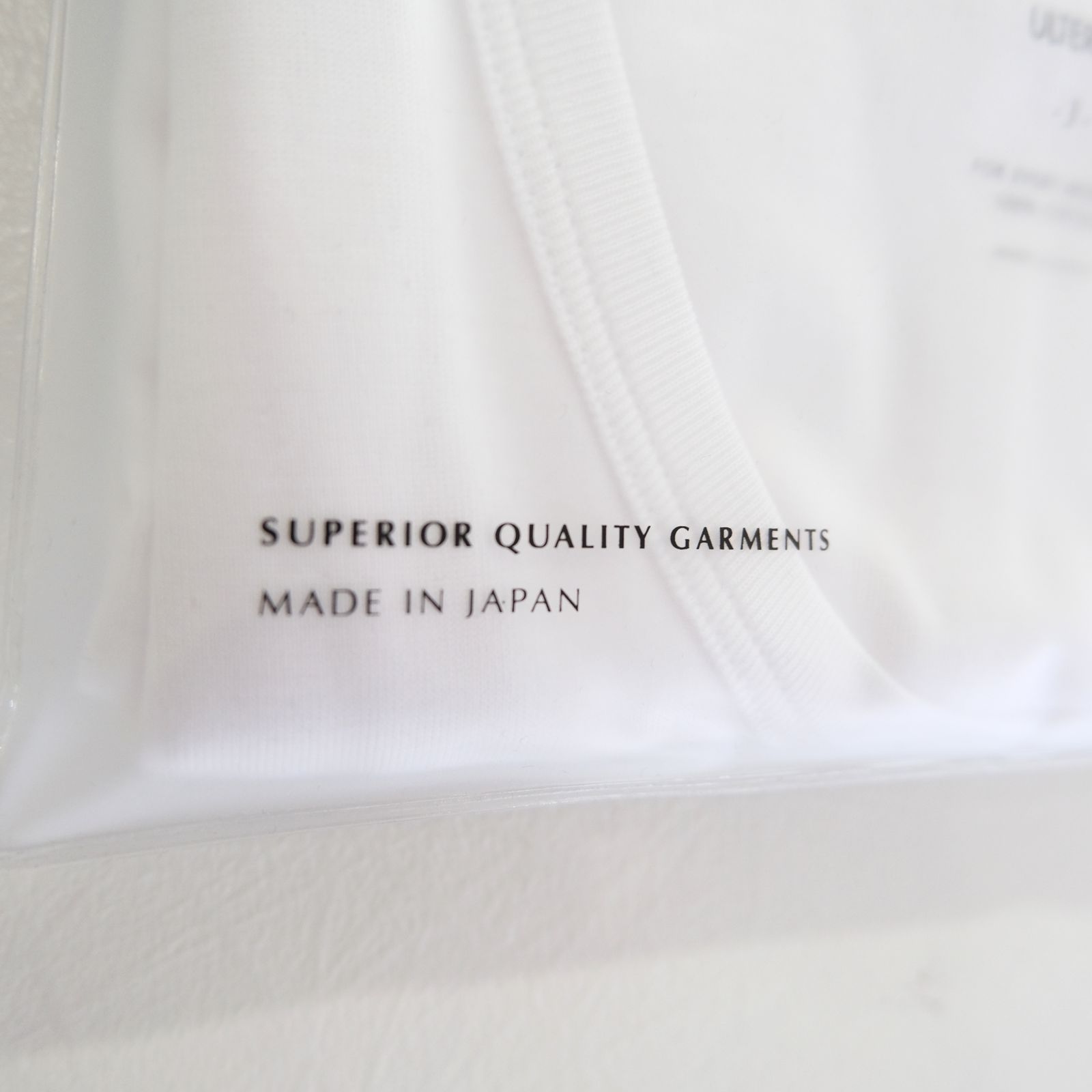 TUBULAR TANK TOP / チューブラー タンクトップ（WHITE）