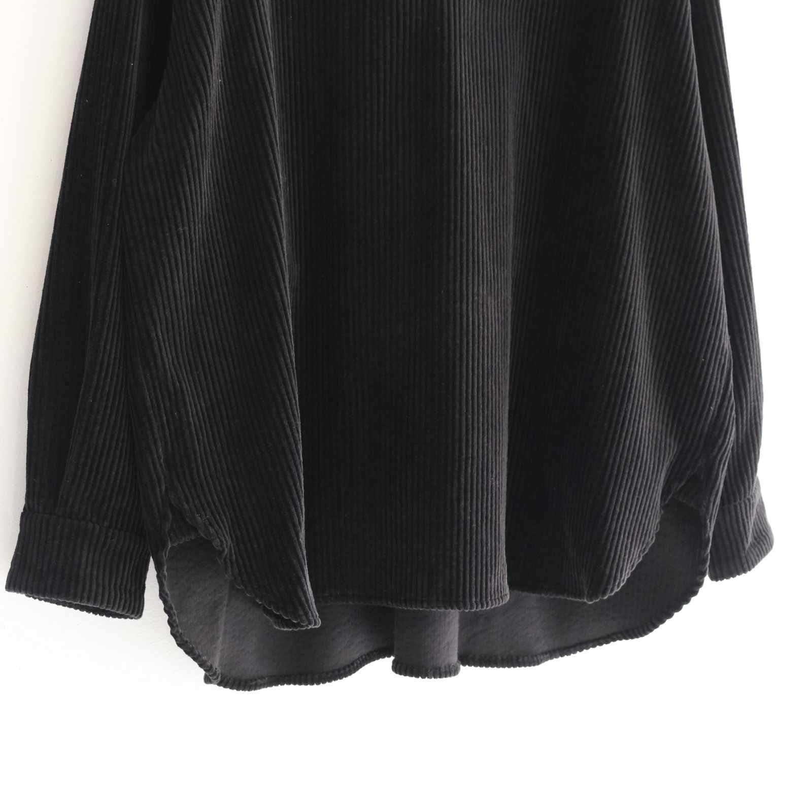 【残り1点】Corduroy Skipper Shirts（Black）