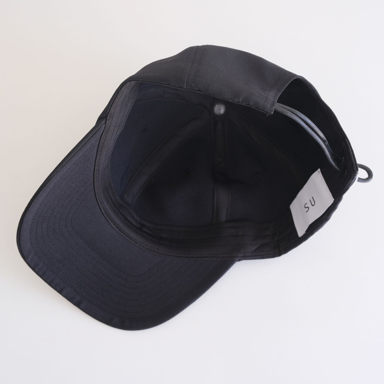 METAL PE CAP / メタル ポリエステル キャップ（BLACK）