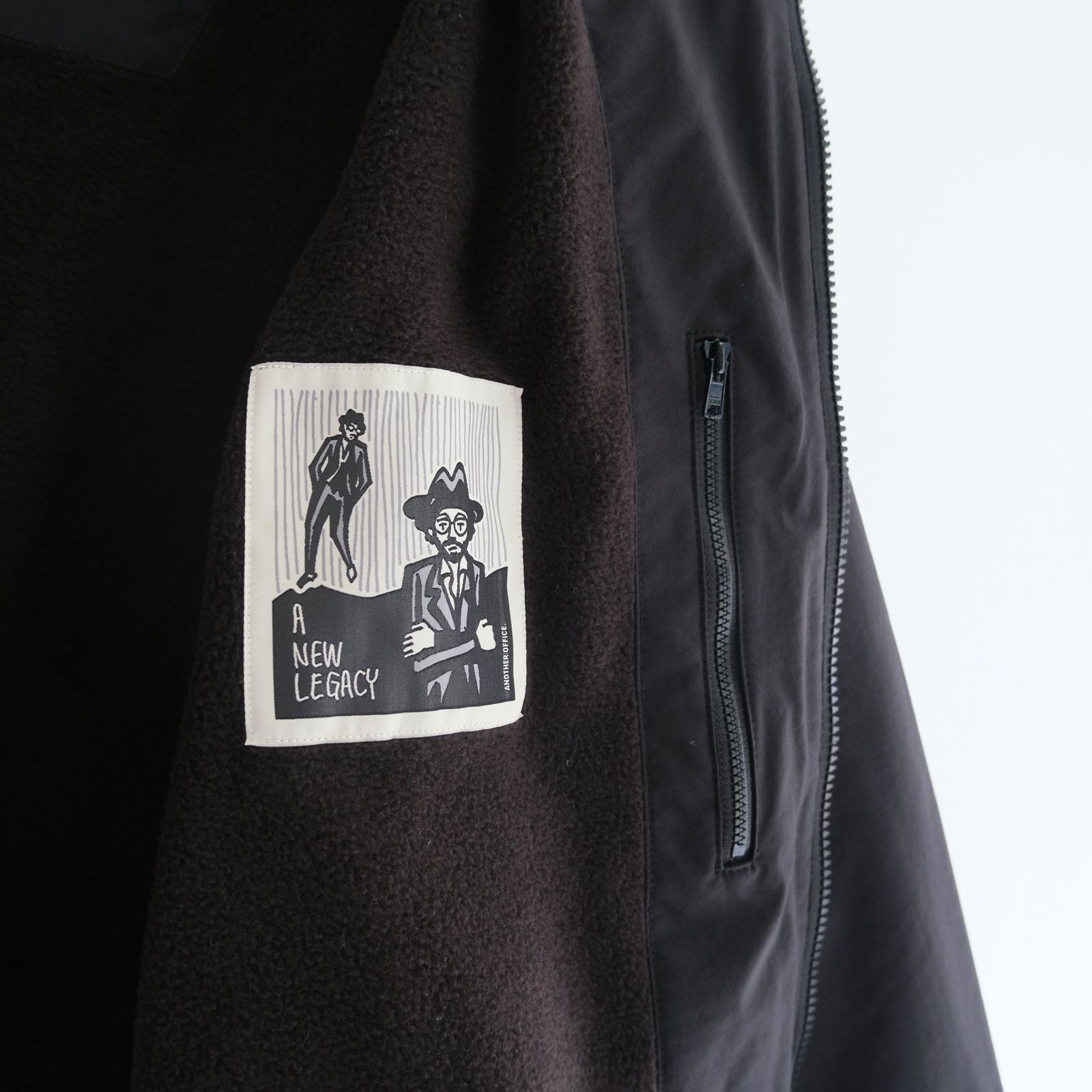 High Neck Insulation Jacket / ジャケット / Porlatec / Black