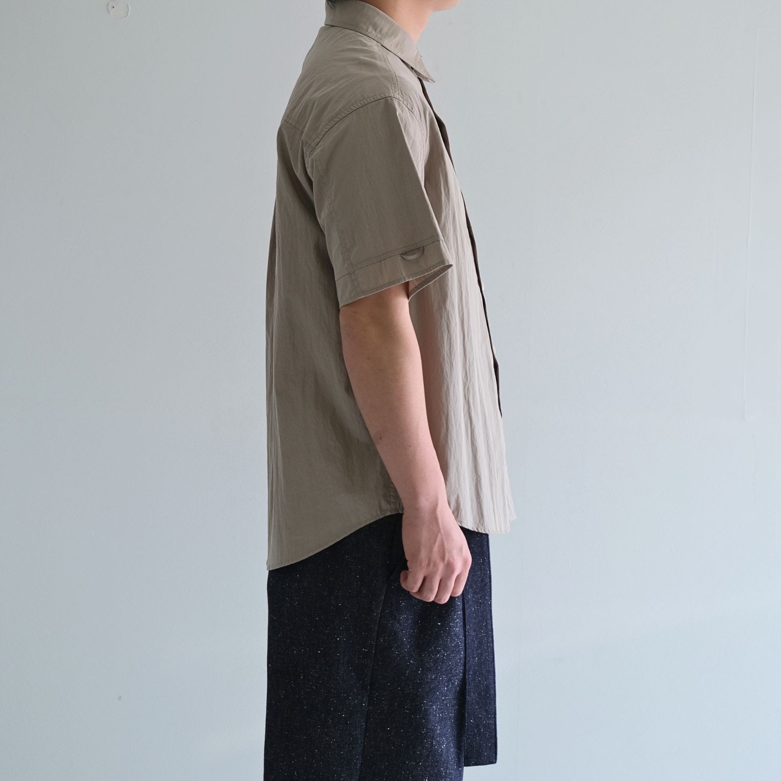 Architect S/S Shirt / 半袖シャツ / GREY