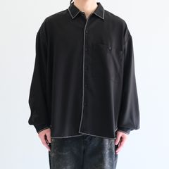 Stitch L/S Shirts / スティッチ L/S シャツ（Black）