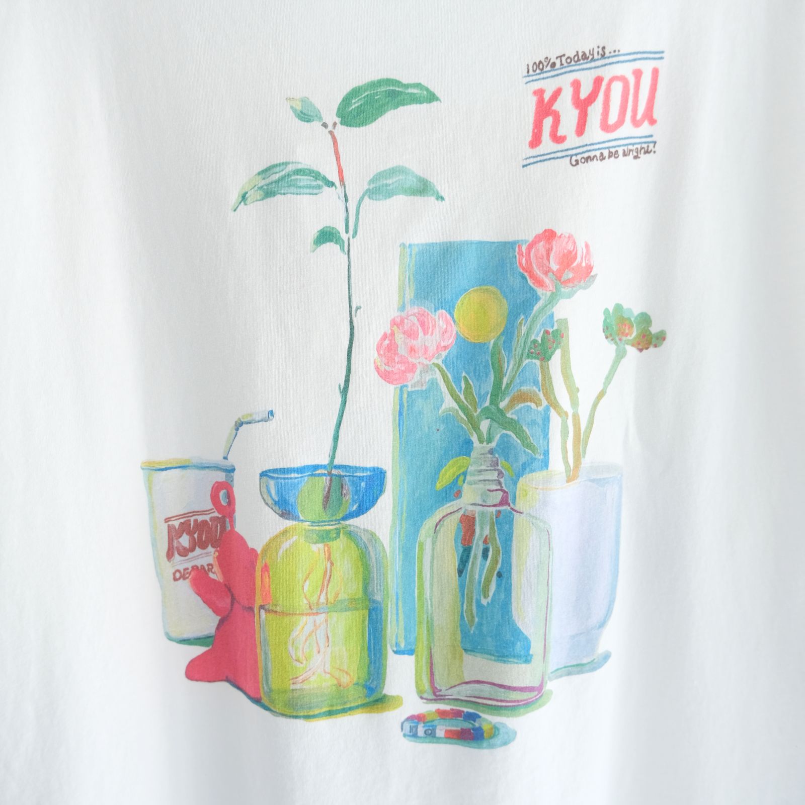 "TEE-NS".14 Imaginary FLOWER DEPaRTMENT Tee feat. MIO YAMAMOTO / 「TEE-NS」14 イマジナリーフラワーデパートメントTシャツ feat. ミオ ヤマモト（WHITE）