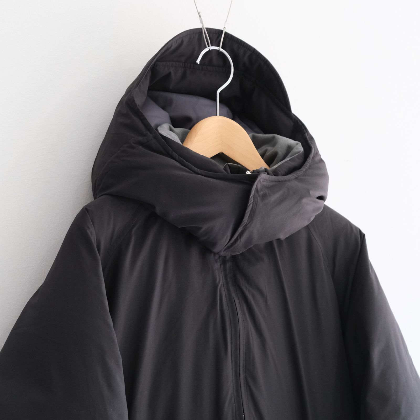 【残り1点】"KATAHDIN"  Water-repellent Down Half Coat（BLACK）