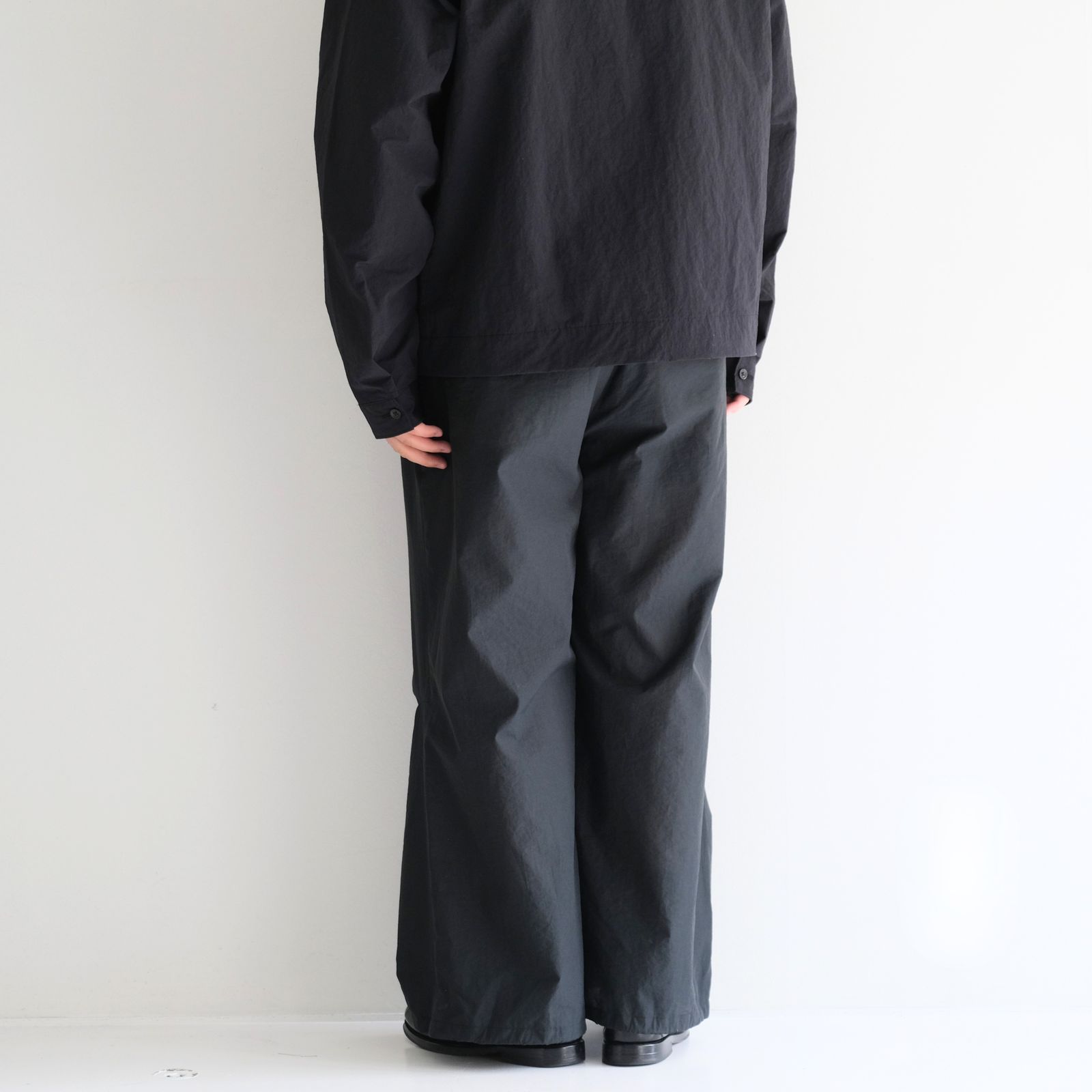 BAllOON EASY PANTS / バルーン イージー パンツ（BLACK）
