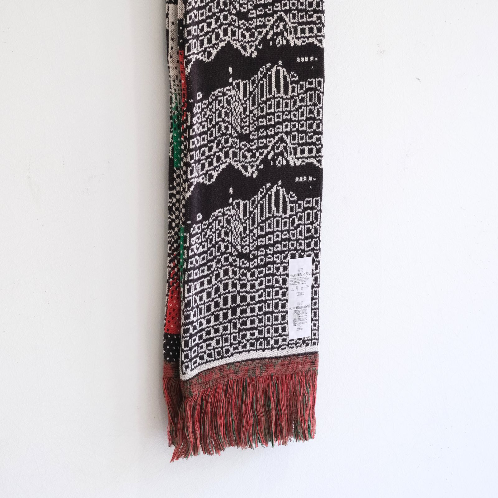 JACQUARD KNIT SOCCER SCARF（MULTI）