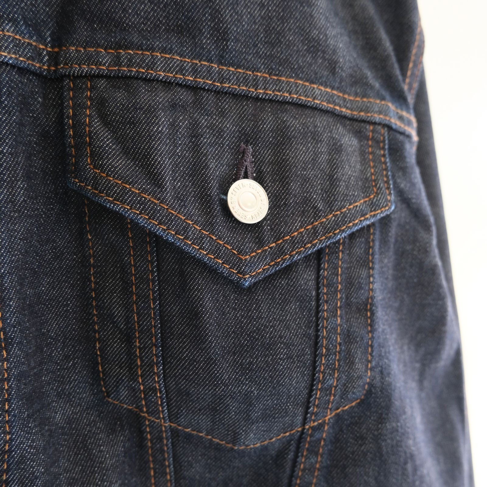 3RD TYPE TRUCKER JACKET  ‐10.5oz Supima Cotton Denim‐（Indigo ）