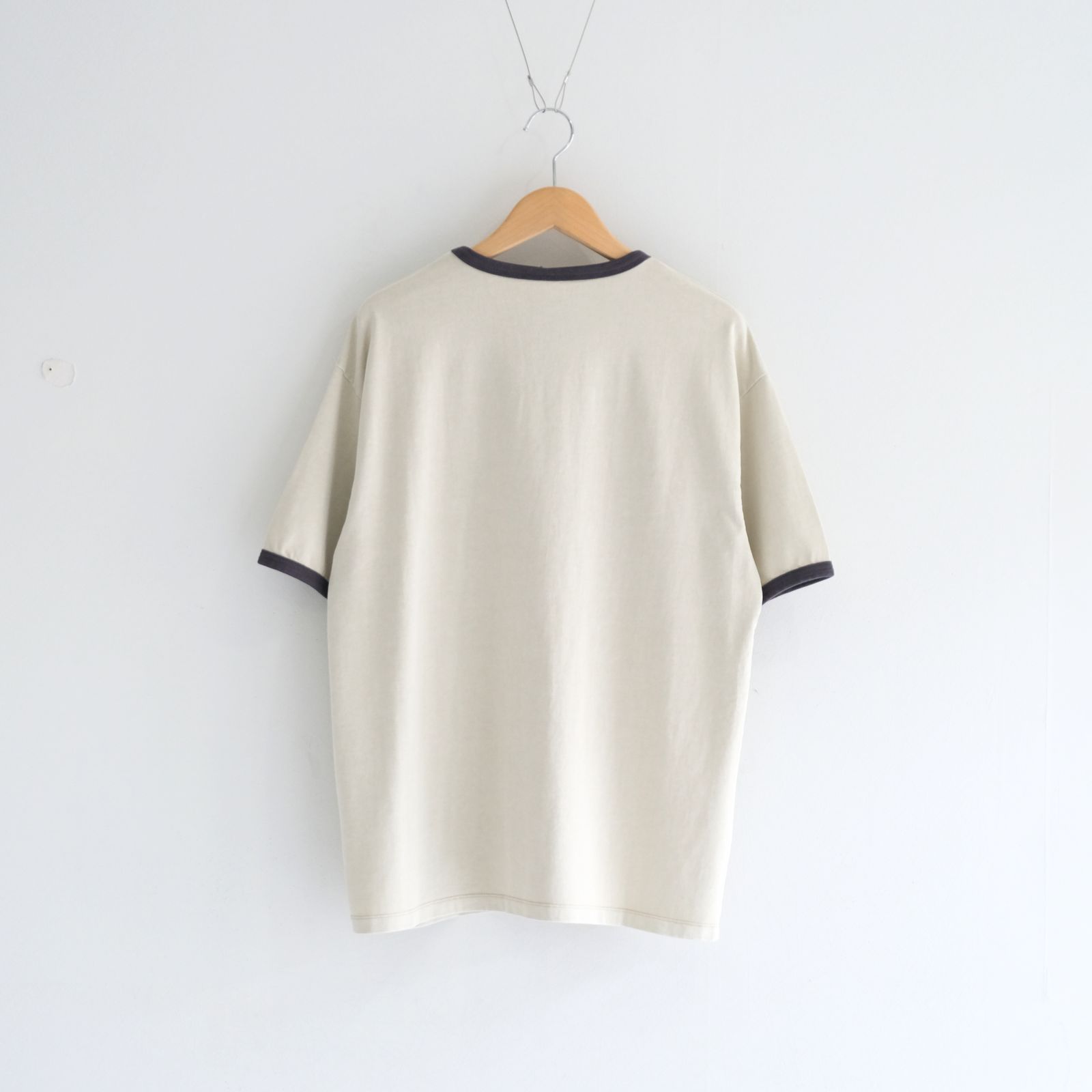 Homeboy Garment Ringer Tee / ホームボーイ ガーメント リンガーTシャツ（LIGHT SAND）