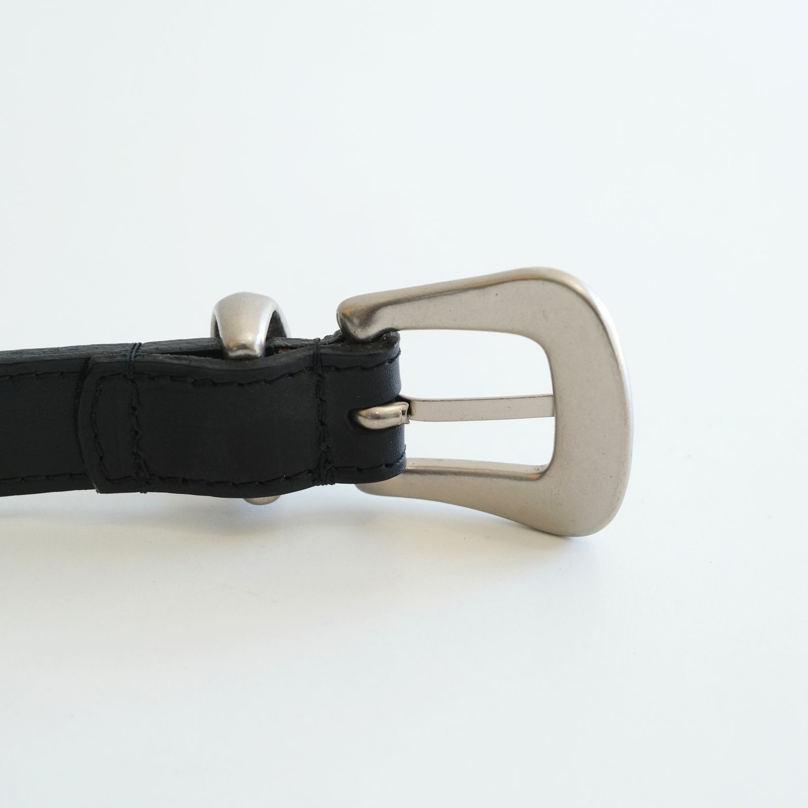 【残り1点】NARROW WESTERN BELT（BLACK）