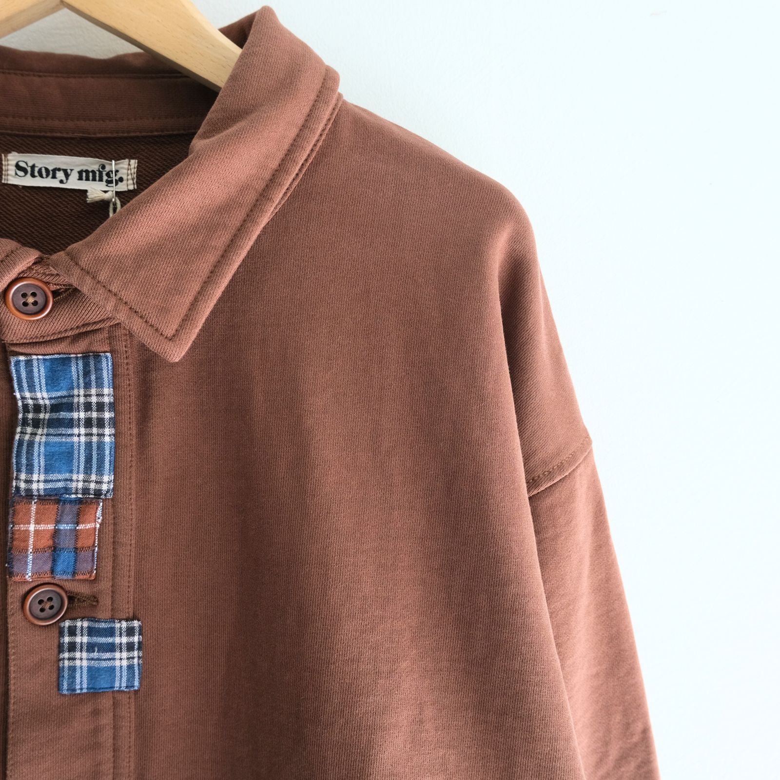 【残り1点】Walking Cardigan（Brown Picnic）