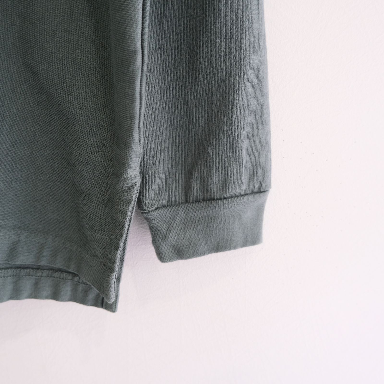 【残り1点】DETROIT LOGO CUTOFF LS TEE（FOREST GREEN）