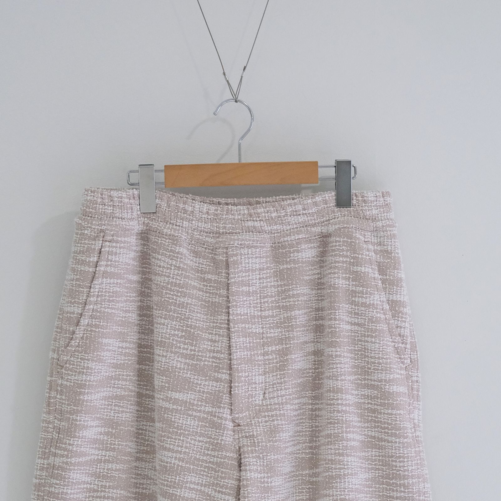 SAPINO JACQUARD WIDE SHORT / ショーツ / BEIGE