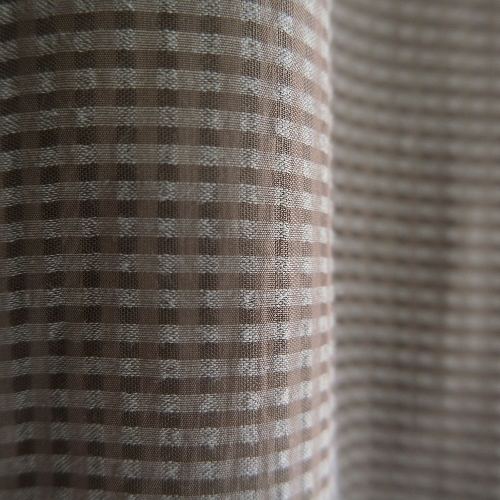 Lee / SEVEN BY SEVEN  / SHEER COWBOY PANTS ‐Gingham Check Indian fabric‐ /