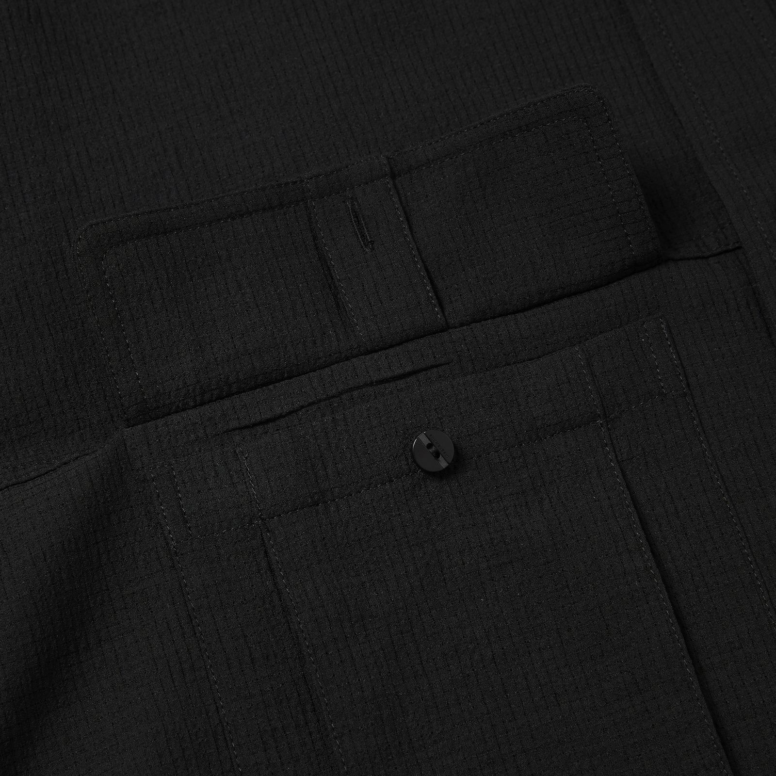 【入荷時期：2026年2月頃】Breathable Linen Luggage L/S SH / シャツ / 長袖 / DotAir® / OFF BLACK