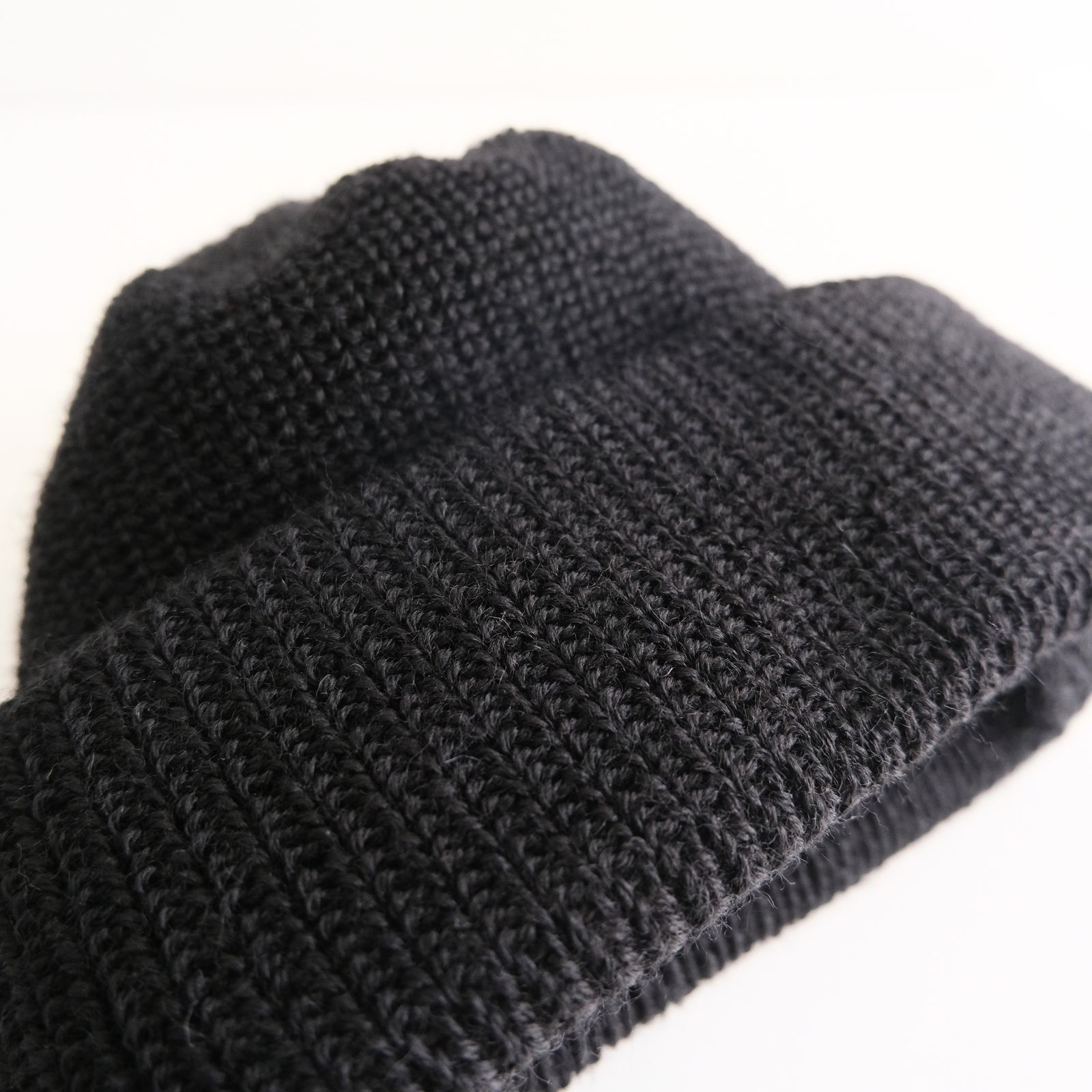 JUIST / ニットキャップ / PURE WOOL / SCHWARZ / ブラック