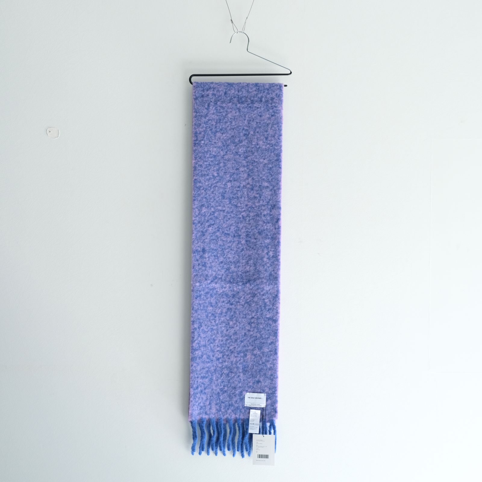 Two Colour Woolly Scarf / マフラー / アルパカ / Blue / Violet