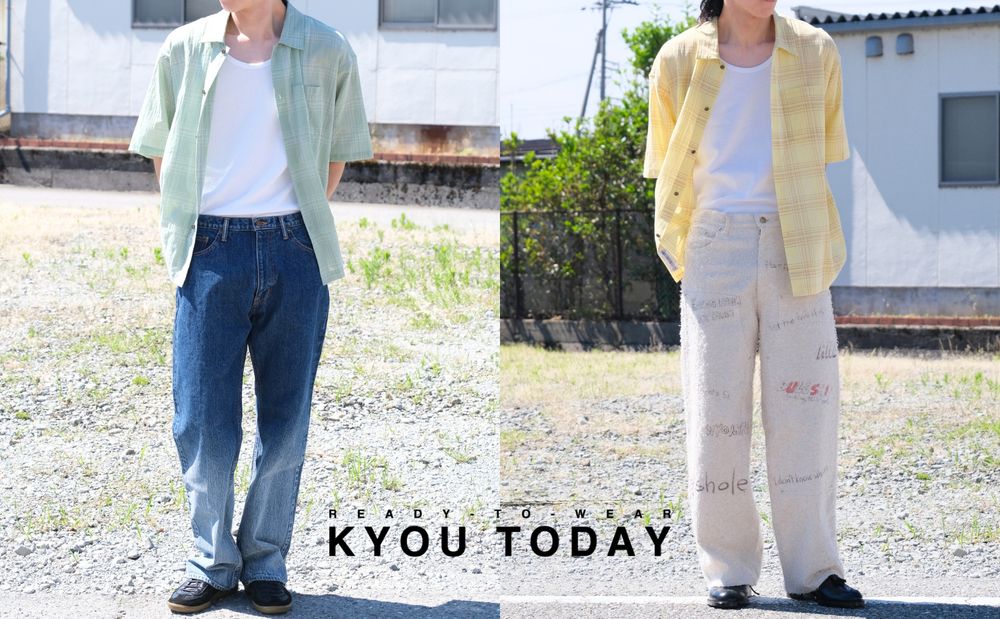 【KYOU / キョウ】26AW最初の入荷はKYOU定番人気のシアーシャツ。（"MERCED" Sheer Through Shirt）