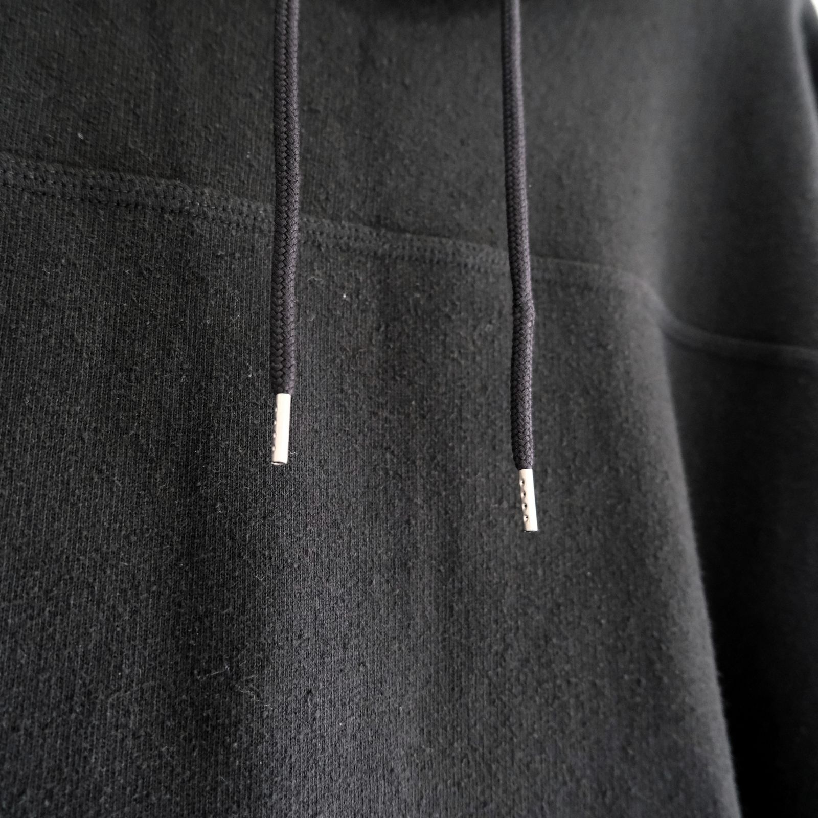 NEPPED HOODIE（INK BLACK）