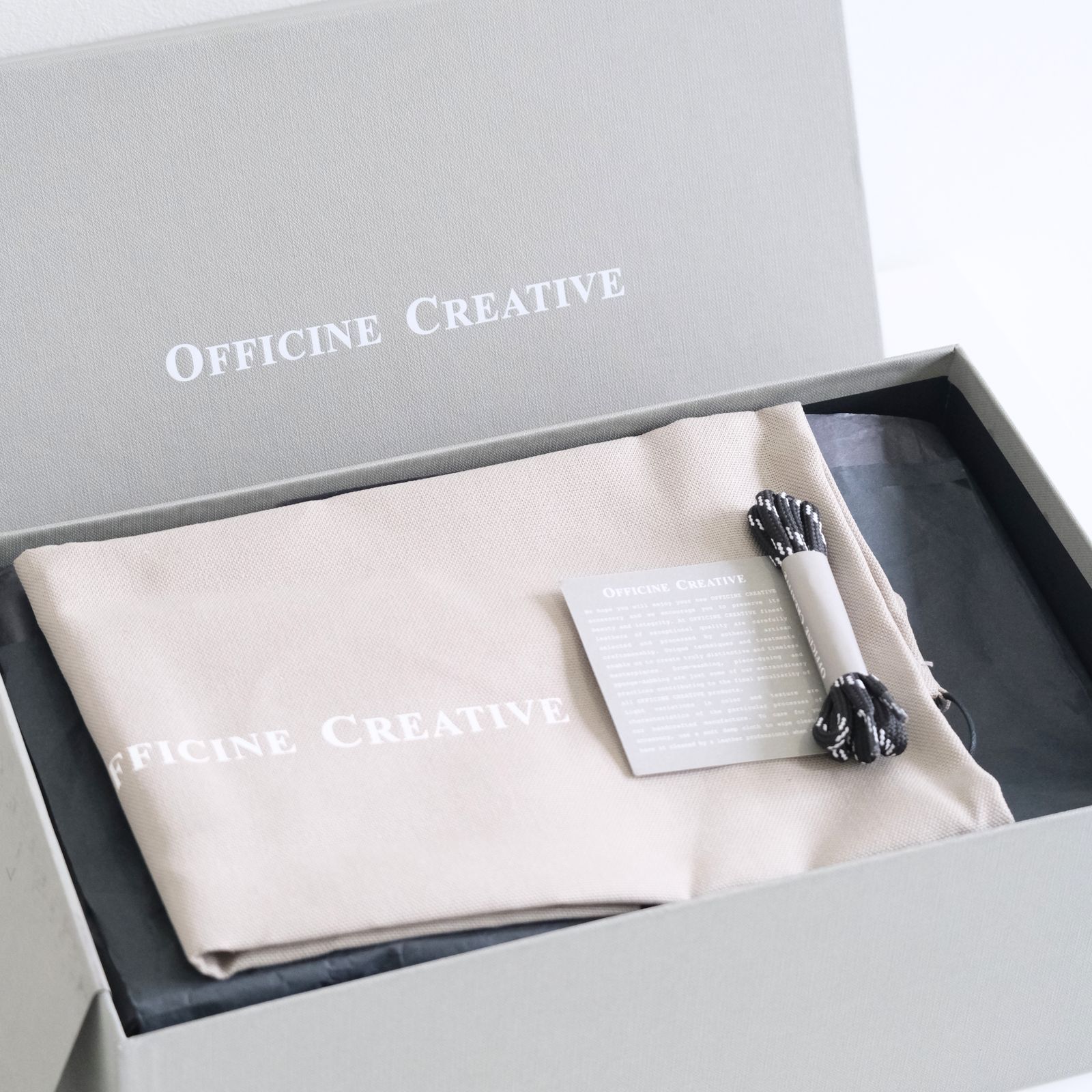 Officine Creative × sage NATION Exclusive Shoes / （BLACK）